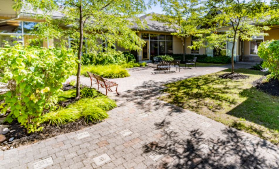 Courtyard of Hope in Summer